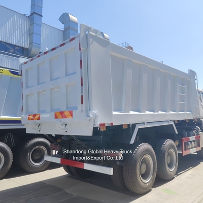 Sinotruk HOWO Kualitas Tinggi Truk Dump Tipper bekas LHD/Rhd Diesel 400 tenaga kuda 6X4 Truk Dump