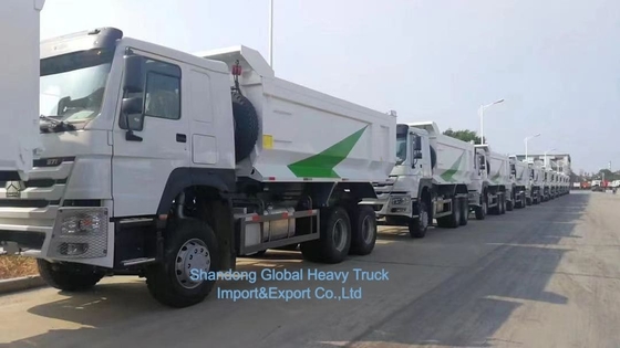 HOWO Truk Baru Dan Digunakan Sino / Sinotruk 6X4 290-400HP Dumper / Tipper Truck / Dump Truck