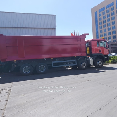 Sinotruk / HOWO Sitrak F3000 A7 371HP 8X4 6X4 Tracotor manual dan otomatis gearbox dump tipper