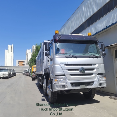 Baru dan digunakan 351/371/375/380/400/460/500/540HP Shacman Sinotruck 8*4 HOWO truk dump
