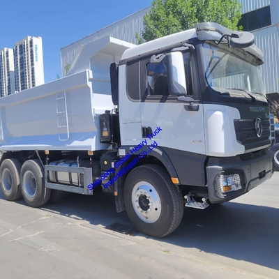 China Diesel Shacman X3000 Pertambangan 8X4 Heavy Duty Tipper / Truk Pengeboran