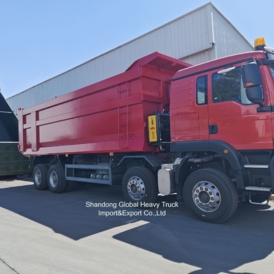 Sinotruk / HOWO Sitrak F3000 A7 371HP 8X4 6X4 Tracotor Manual Dump Tipper Truk bekas