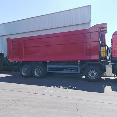 Sinotruk / HOWO Sitrak F3000 A7 371HP 8X4 6X4 Tracotor Manual Dump Tipper Truk bekas