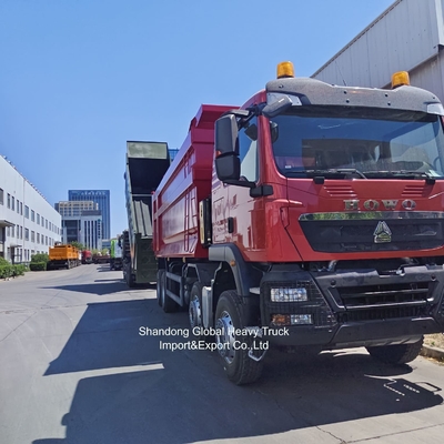 Sinotruk / HOWO Sitrak F3000 A7 371HP 8X4 6X4 Tracotor manual dan otomatis gearbox dump tipper