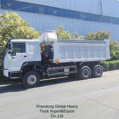 Kondisi terbaik 6*4 10 ban truk sampah Sinotruk Nx Hohan 30ton Mining Tipper truk untuk dijual