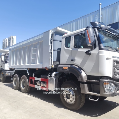 Kondisi terbaik 6*4 10 ban truk sampah Sinotruk Nx Hohan 30ton Mining Tipper truk untuk dijual