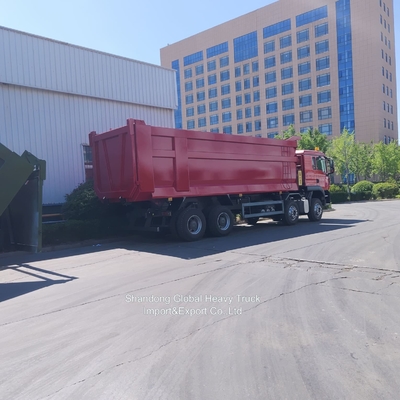 Sinotruk / HOWO Sitrak F3000 A7 371HP 8X4 6X4 Tracotor Manual Dump Tipper Truk bekas