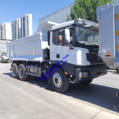 China Diesel Shacman X3000 Pertambangan 8X4 Heavy Duty Tipper / Truk Pengeboran