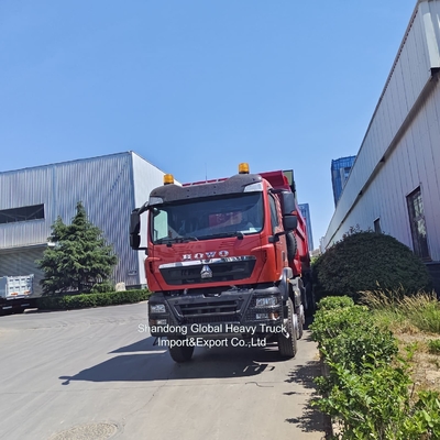 Sinotruk / HOWO Sitrak F3000 A7 371HP 8X4 6X4 Tracotor Manual Dump Tipper Truk bekas