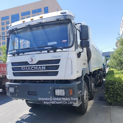 Truk Harga Murah Dump Tipper 8*4 12 Roda Truk Dumper Pabrik Tugas Berat Shacman Tipping