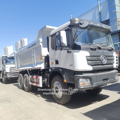 30 Ton SHACMAN F3000 6x4 10 Wheel Dump Truck Untuk Pekerjaan Pertambangan