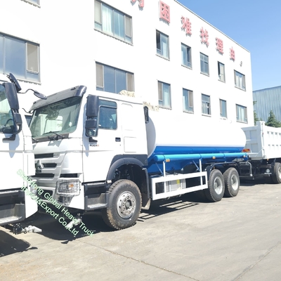 Truk Tangki Air Minum 20000L Merek Sino HOWO 6*4 Truk Air Stainless Steel