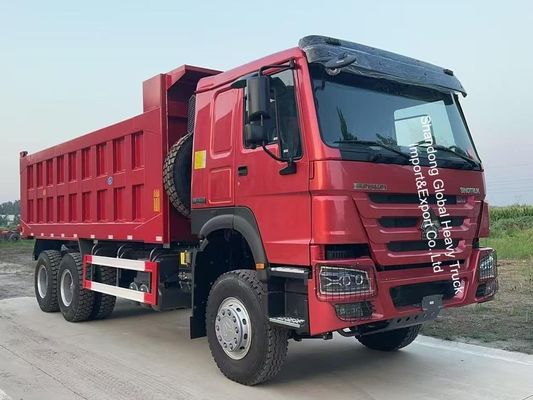 China Sinotruk HOWO 6*4 10 Roda Ban 371hp 380hp 400hp 30ton Kargo Traktor Tipper Dump Truck