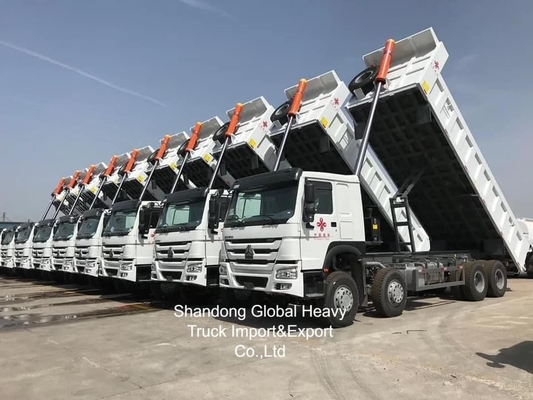 Truk Sampah HOWO 371hp 380hp Bekas Terlaris Global, Truk Sampah 35 Ton