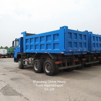 Truk Sampah HOWO Bekas Global, Biru Baru, Kapasitas Besar 35 Ton