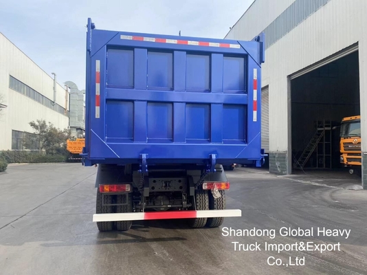 China Sinotruk HOWO Bekas 371/375HP 8X4 Drive Kanan Mini Dump Truck dalam stok