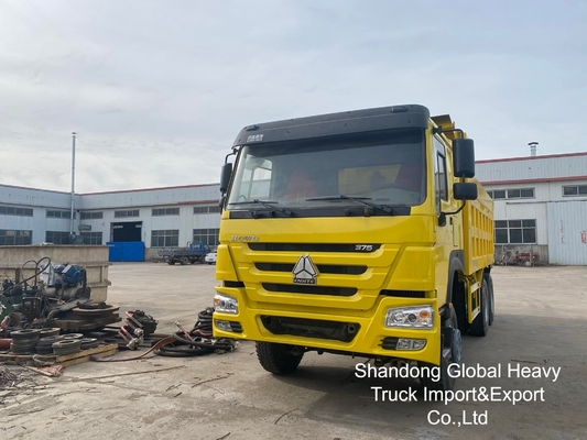 Digunakan Sinotruk HOWO 6X4/8X4 A7/T7 10/12 Wheeler 371hp/380hp18-25cbm Heavy Duty Tipper Dump Truck