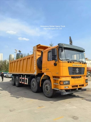 Shacman 8*4 12 Roda 380hp F3000 X3000 f2000 Truk Dump Truk Tipper