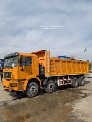 Shacman 8*4 12 Roda 380hp F3000 X3000 f2000 Truk Dump Truk Tipper