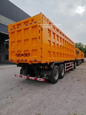 Shacman F3000 8x4 Mining Dump Truck with 430HP Engine Reinforced Cargo Body and Air Conditioned Sleeper Cabin