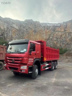 HOWO 8x4 Dump Truck with 371HP Engine for 40-60 Tons Payload and Reinforced Mining Body