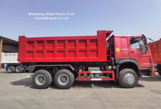 Heavy Duty HOWO 8×4 Dump Truck dengan Mesin 420HP dan Chassis Diperkuat untuk Pertambangan Tanzania