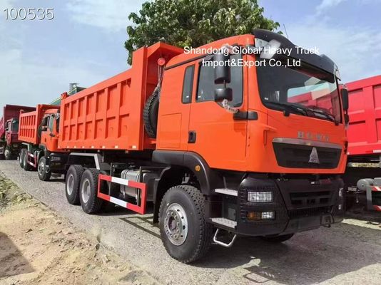 Sinotruk HOWO 8×4 Mining Dump Truck dengan Mesin 420HP dan Kapasitas Tipper 30-40 CBM