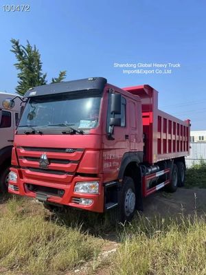Heavy Duty HOWO 8×4 Dump Truck dengan Mesin 420HP dan Chassis Diperkuat untuk Pertambangan Tanzania