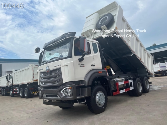 Howo Nx Merek Baru 6*4 371hp Truk Pengeboran Truk Tipper Truk Transportasi Kargo Truk Di Stok
