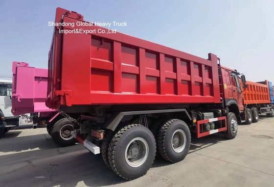 China Original Brand HOWO / Shacman 380hp/371hp 6X4 8X4 10/12 Roda Mining Dump Truck