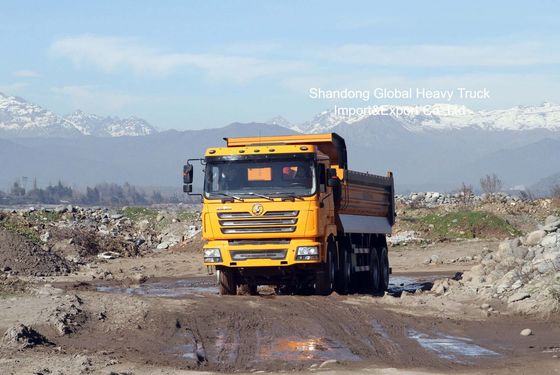 Shacman F3000 8×4 Dump Truck dengan Mesin 420HP dan Badan Baja Kekuatan Tinggi untuk Pertambangan Tanzania