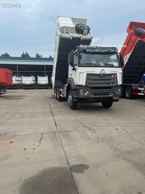 Howo Nx Merek Baru 6*4 371hp Truk Pengeboran Truk Tipper Truk Transportasi Kargo Truk Di Stok