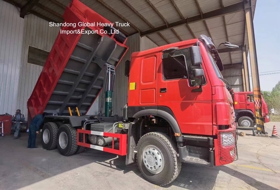 China Original Brand HOWO / Shacman 380hp/371hp 6X4 8X4 10/12 Roda Mining Dump Truck