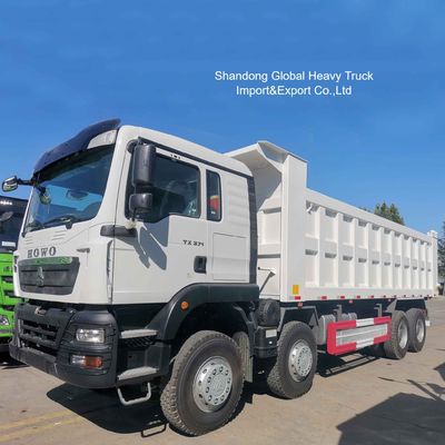 Sinotruk HOWO 8×4 Mining Dump Truck dengan Mesin 420HP dan Kapasitas Tipper 30-40 CBM