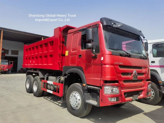 Truk Sampah Sino Cargo 6X4 30 Ton Tugas Berat Sinotruk HOWO Baru 371HP 380HP 400HP Off Road / Truk Tipper / Dump