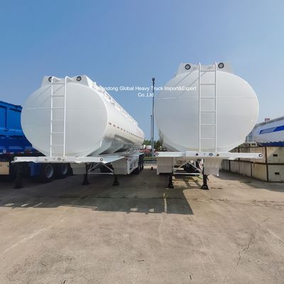 45000 Liter Semi Trailer Tangki Bahan Bakar 3-Gandar untuk Pengangkutan Diesel