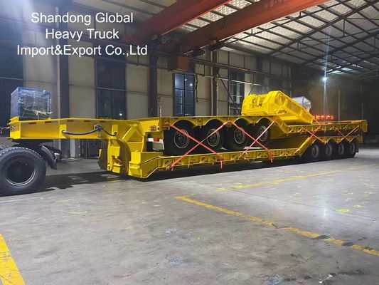 Truk Semi Flatbed Tri-Axle Tugas Berat 40FT - Bersertifikasi ECE, CE