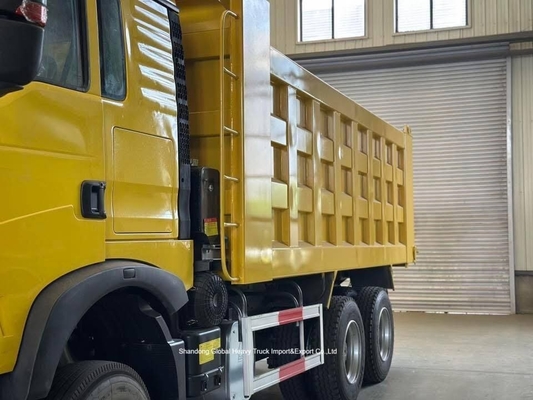 Harga Sinotruk Ethiopia Sino Bekas dan Baru HOWO Tx 8X4 16 25 Meter Kubik Truk Tipper 12 Roda