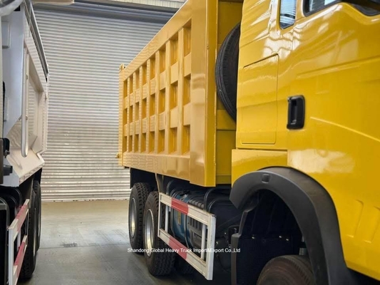 Harga Sinotruk Ethiopia Sino Bekas dan Baru HOWO Tx 8X4 16 25 Meter Kubik Truk Tipper 12 Roda