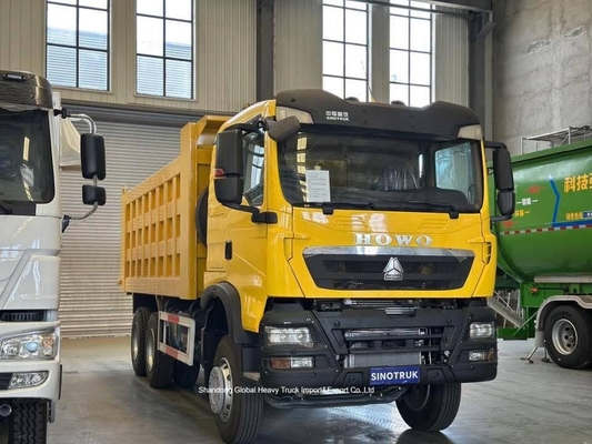 Harga Sinotruk Ethiopia Sino Bekas dan Baru HOWO Tx 8X4 16 25 Meter Kubik Truk Tipper 12 Roda