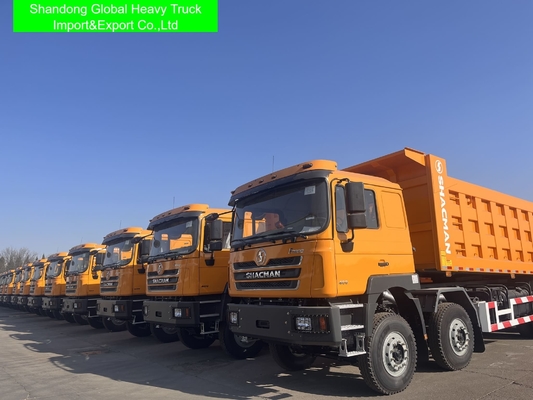 Truk Tipper Shacman F3000 10 Roda 380HP 30cbm 30ton 6X4 Truk Sampah Bekas