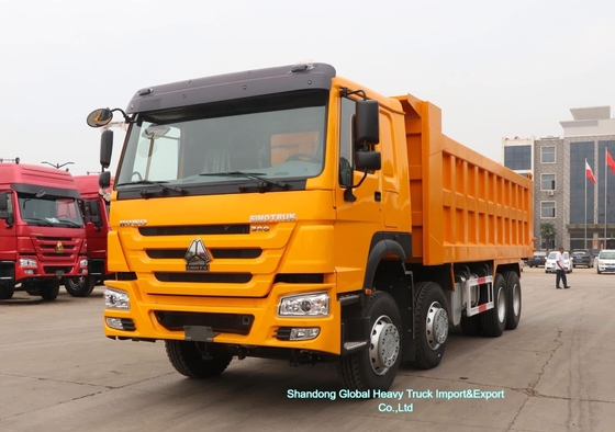 Sinotruk HOWO 8x4 380HP Dump Truck 30-45 Ton Kapasitas
