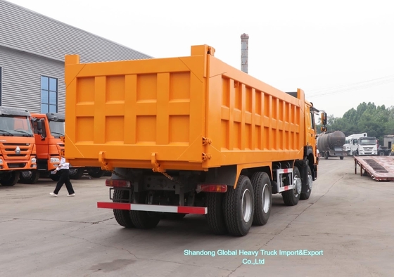Sinotruk HOWO 8x4 380HP Dump Truck 30-45 Ton Kapasitas
