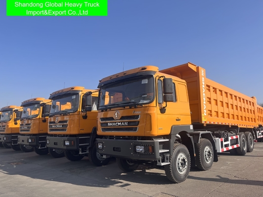 Truk Tipper Shacman F3000 10 Roda 380HP 30cbm 30ton 6X4 Truk Sampah Bekas