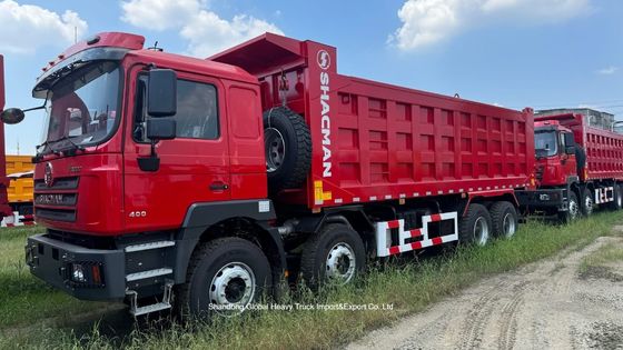 Shacman F3000 8x4 40 Ton Dump Truck dengan Mesin 400HP