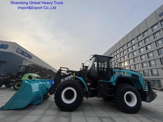 XCMG XC968 6 Ton Wheel Loader dengan 3.5m3 Rock Bucket