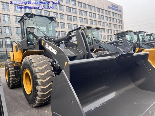 Loader Front End Hl665L Hl660L Wheel Loader 5 Ton dengan Transmisi Mekanik Hidraulik