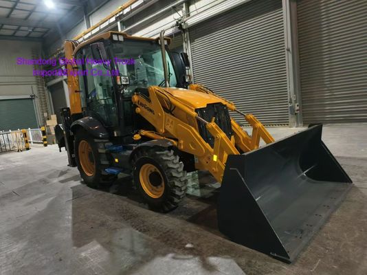 Liugong 777A Mini Wheel Backhoe Loader Muat Bucket 2.5t