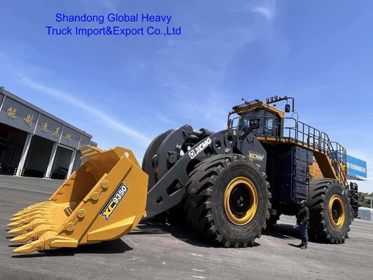 XC9350 Mining Wheel Loader 35ton 18 Cbm Transmisi hidraulik