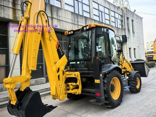 LIUGONG 777A Backhoe Loader 6-9t Nominal beban 74.5 Kw